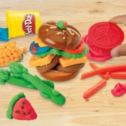 Imagine PLAY DOH SET DE GATIT BURGER