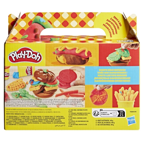 Imagine PLAY DOH SET DE GATIT BURGER