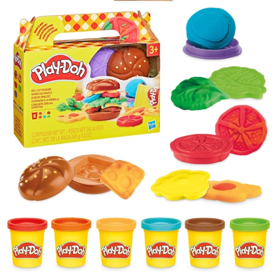 Imagine PLAY DOH SET DE GATIT BURGER