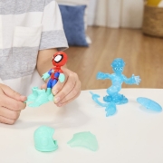 Imagine SPIDEY SI PRIETENII LUI UIMITORI MARVEL WATER WEBS SET 2 FIGURINE SPIDEY SI HYDRO MAN CU ACCESORII