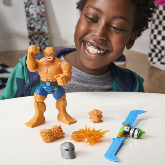 Imagine MARVEL AVENGERS MIX MASHERS SET FIGURINA MARVELS THE THING 12CM SI ACCESORII