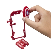 Imagine MARVEL AVENGERS ACTION VERS SET FIGURINA CAPTAIN AMERICA SI ACCESORII 11.4CM