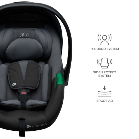 Imagine SCOICA AUTO I-SIZE, 40-87 CM, KINDERKRAFT MINK PRO2 , GREY