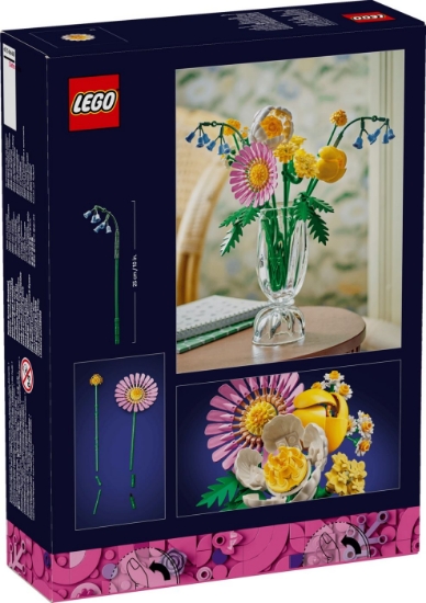 Imagine Lego Botanicals Mic buchet de flori pastel 10347