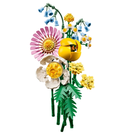 Imagine Lego Botanicals Mic buchet de flori pastel 10347