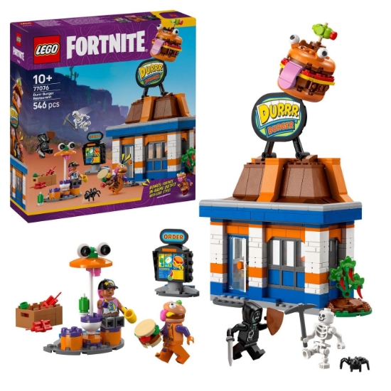 Imagine LEGO FORTNITE RESTAURANTUL DURRR BURGER 77076