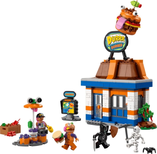 Imagine LEGO FORTNITE RESTAURANTUL DURRR BURGER 77076