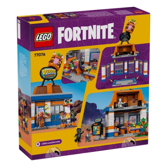 Imagine LEGO FORTNITE RESTAURANTUL DURRR BURGER 77076