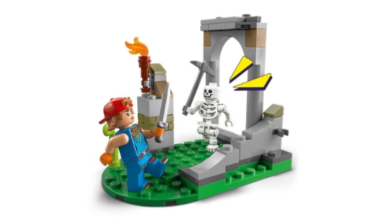 Imagine LEGO FORTNITE TABARA LUI PEELY SI SPARKPLUG 77075