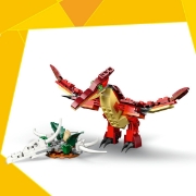 Imagine LEGO CREATOR DINOZAUR FEROCE 31379
