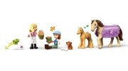 Imagine LEGO FRIENDS REMORCA PENTRU CAL SI MANZ 42695