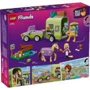 Imagine LEGO FRIENDS REMORCA PENTRU CAL SI MANZ 42695