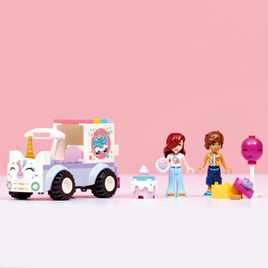 Imagine LEGO FIRENDS MASINA UNICORN PENTRU LIVRARE DE TORTURI 42675