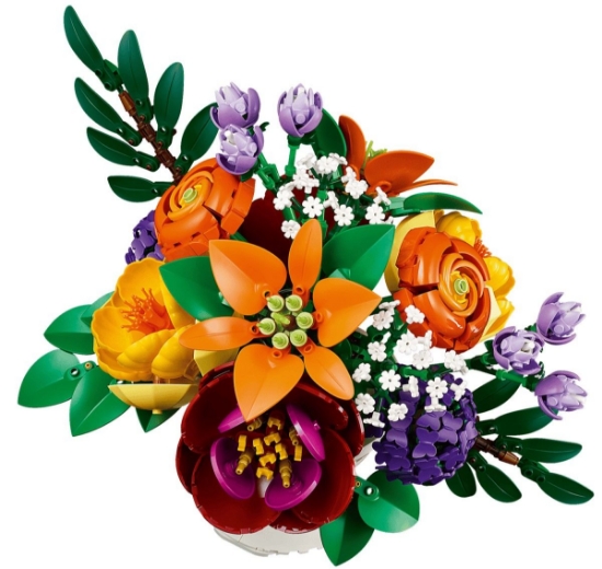 Imagine LEGO BOTANICALS  ARANJAMENT FLORAL 10345