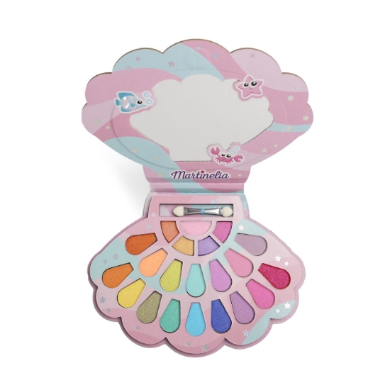 Imagine MARTINELIA LETS BE MERMAIDS PALETA DE FARDURI IN FORMA DE SCOICA