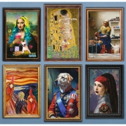 Imagine PUZZLE TREFL 6000 PREMIUM PLUS COLECTIE DE ARTA DISTRACTIVA CU POSTER INCLUS