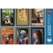 Imagine PUZZLE TREFL 6000 PREMIUM PLUS COLECTIE DE ARTA DISTRACTIVA CU POSTER INCLUS