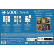 Imagine PUZZLE TREFL 6000 PREMIUM PLUS COLECTIE DE ARTA DISTRACTIVA CU POSTER INCLUS