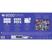 Imagine PUZZLE TREFL 8000 PREMIUM PLUS LUMEA COLORATA CU POSTER INCLUS