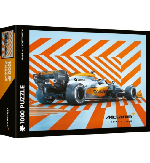 Imagine PUZZLE TREFL 1000 SOFT TOUCH FORMULA1 MCLAREN GULF LIVERY