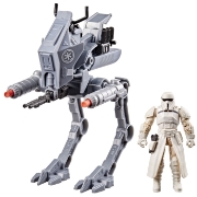 Imagine STAR WARS MANDALORIAN SI GROGU ACTION VERSE SET FIGURINA IMPERIAL DRIVER SI VEHICUL AR RT CU ACCESORII