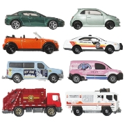 Imagine MATCHBOX SET 8 MASINUTE METALICE EXCLUSIV VAN UTILITAR FORD SCARA 1 LA 64