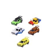 Imagine Majorette set 5 mașinuțe metalice Dacia