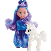 Imagine  EVI LOVE SET PRINTESA FANTEZIE EVI SI UNICORN 12CM