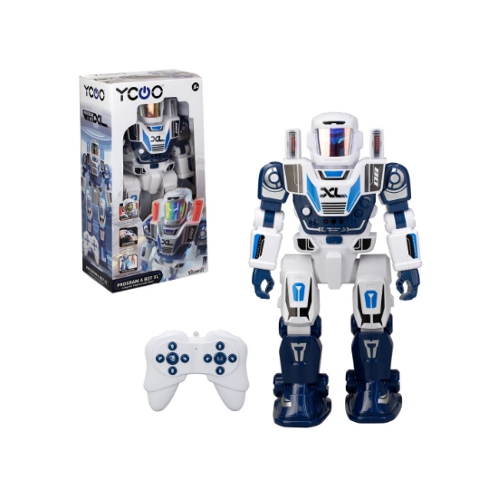 Imagine SILVERLIT YCOO ROBOT PROGRAMABIL GIGANTIC CU TELECOMANDA 48CM
