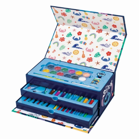 Imagine SET DE PICTURA IN VALIZA DE CARTON STITCH