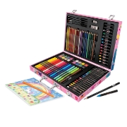 Imagine HAPPI HOBBI ART CASE SET DE DESEN DELUXE CU 100 DE ACCESORII FANTEZIE UNICORNI