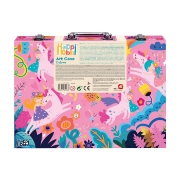 Imagine HAPPI HOBBI ART CASE SET DE DESEN DELUXE CU 100 DE ACCESORII FANTEZIE UNICORNI