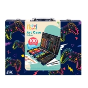 Imagine HAPPI HOBBI ART CASE SET DE DESEN DELUXE CU 100 DE ACCESORII JOC VIDEO