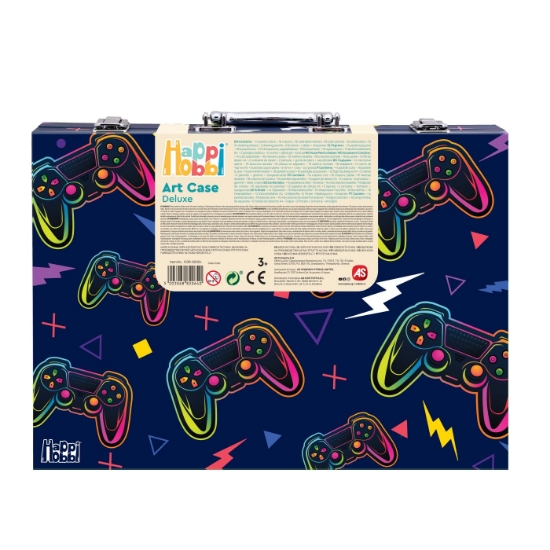 Imagine HAPPI HOBBI ART CASE SET DE DESEN DELUXE CU 100 DE ACCESORII JOC VIDEO