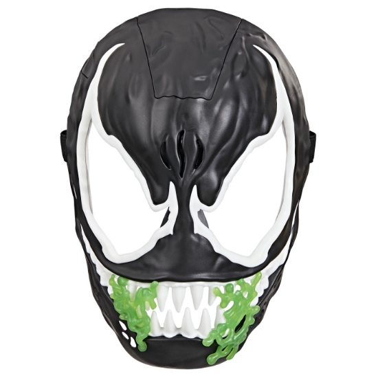 Imagine MARVEL SPIDERMAN MASCA GLOW IN THE DARK VENOM INTERACTIVA