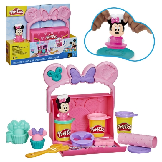 Imagine PLAY DOH DISNEY JR CLUBUL LUI MICKEY MOUSE SET BRUTARIE MINNIE MOUSE