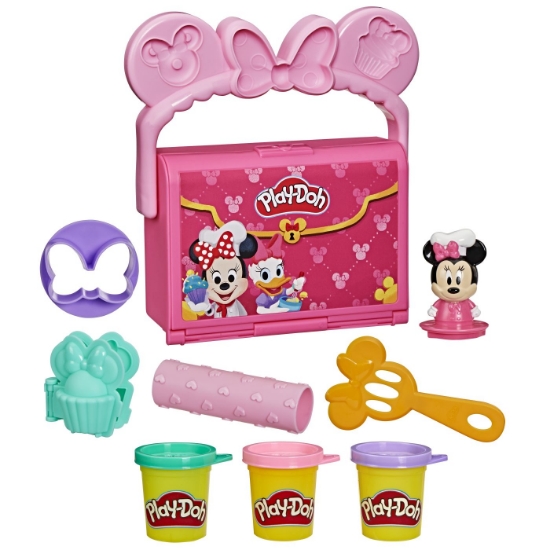 Imagine PLAY DOH DISNEY JR CLUBUL LUI MICKEY MOUSE SET BRUTARIE MINNIE MOUSE