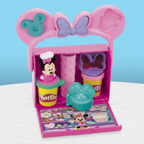 Imagine PLAY DOH DISNEY JR CLUBUL LUI MICKEY MOUSE SET BRUTARIE MINNIE MOUSE