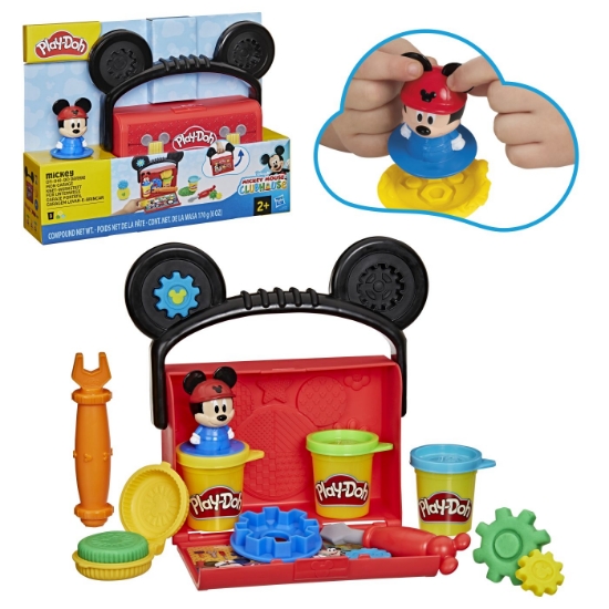 Imagine PLAY DOH DISNEY JR CLUBUL LUI MICKEY MOUSE SET LA GARAJ