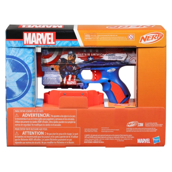 Imagine NERF BLASTER MARVEL CAPTAIN AMERICA