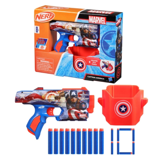 Imagine NERF BLASTER MARVEL CAPTAIN AMERICA