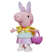Imagine PEPPA PIG SET TINUTA DE PRIMAVARA CU FIGURINA PEPPA SI ACCESORII 15CM