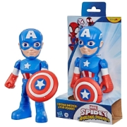 Imagine SPIDEY PRIETENII EXTRAORDINARI FIGURINA CAPTAIN AMERICA SUPRADIMENSIONATA 22.8CM