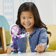 Imagine SPIDEY PRIETENII EXTRAORDINARI FIGURINA GHOST SPIDER SUPRADIMENSIONATA 22.8CM