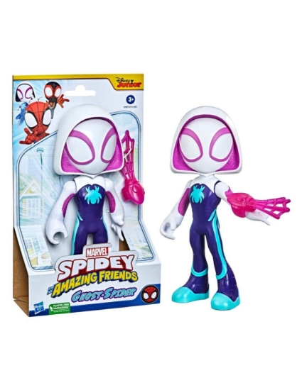 Imagine SPIDEY PRIETENII EXTRAORDINARI FIGURINA GHOST SPIDER SUPRADIMENSIONATA 22.8CM