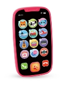 Imagine Primul meu telefon smart roz cu melodii și lumini interactive