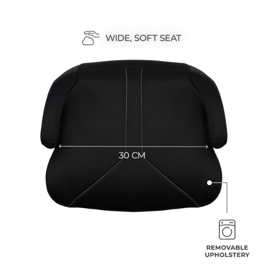 Imagine INALTATOR AUTO KINDERKRAFT BOOST 2 , I-SIZE 125-150 CM, BLACK