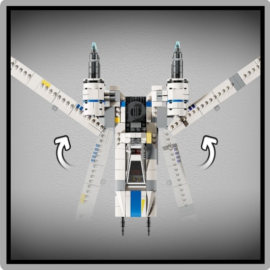 Imagine Lego Star Wars Nava Stelară U-Wing a Rebelilor 75399