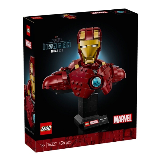 Imagine Lego Super Heroes Bust Iron Man 76327