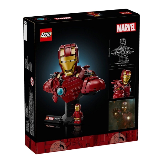 Imagine Lego Super Heroes Bust Iron Man 76327